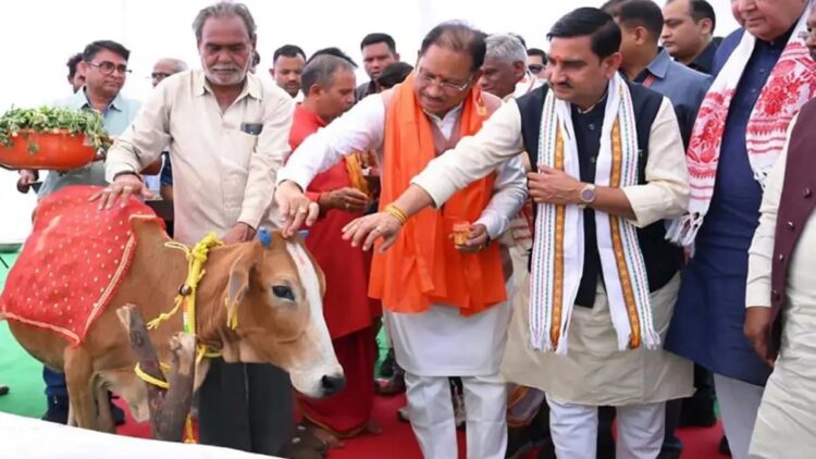  गौधाम योजना का शुभारंभ : मुख्यमंत्री ने कहा – गाेधन संरक्षण की दिशा में महत्वपूर्ण पहल