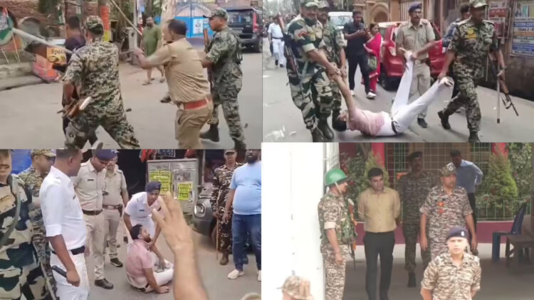 बंगाल चुनाव : मतदान के दौरान हिंसा, तोड़फोड़, ममता बनर्जी सड़क पर उतरीं, TMC- BJP का एक- दूसरे पर आरोप