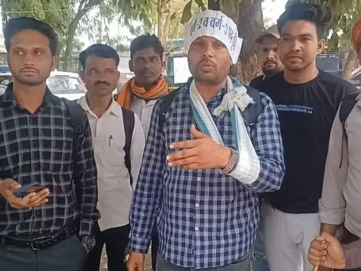 भोपाल में शिक्षक अभ्यर्थियों पर पुलिस का ऐक्शन : सीएम हाउस कूच के दौरान प्रदर्शनकारियों को खदेड़ा, कई घायल