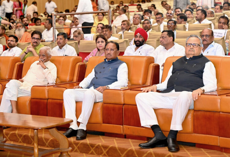 समाज, संगठन और योग के प्रति समर्पित था रूपनारायण सिन्हा का जीवन : मुख्यमंत्री साय