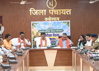 भोरमदेव कॉरिडोर के निर्माण जल्द होगा पूरा : 15-15 दिनों की कार्ययोजना बनाकर लायी जायेगी तेजी 