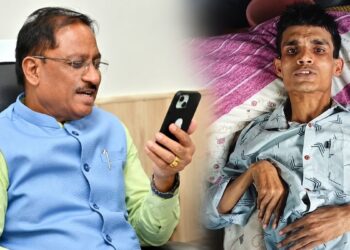 मुख्यमंत्री की पहल : शशिकांत को एम्स रायपुर में कराया भर्ती, 4 लाख की आर्थिक सहायता स्वीकृत