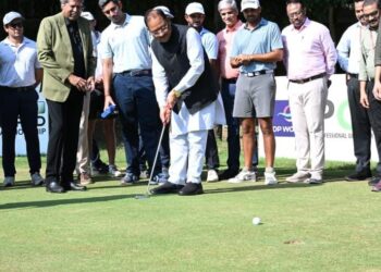 ‘डीपी वर्ल्ड नवा रायपुर ओपन 2026’ ट्रॉफी : मुख्यमंत्री विष्णु देव साय बोले – देश-दुनिया के गोल्फ मानचित्र पर नई पहचान बना रहा छत्तीसगढ़