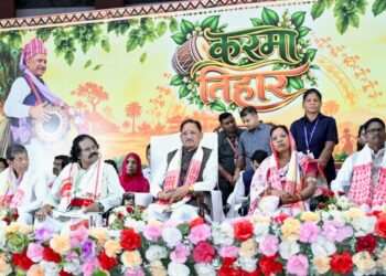 रायपुर में करमा परब महोत्सव : मुख्यमंत्री विष्णुदेव साय ने की 1 करोड़ की सामाजिक व सांस्कृतिक घोषणाएं