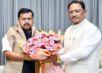 भाजपा के राष्ट्रीय अध्यक्ष से मिले मुख्यमंत्री साय : छत्तीसगढ़ से जुड़े मुद्दों पर की चर्चा